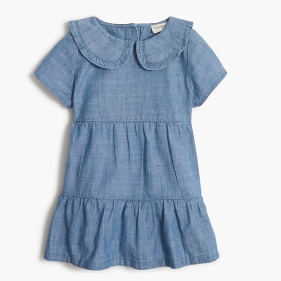 J. Crew Factory Other - Brand New J. CrewToddler Girls Chambray Shirt Dress,  Button Back, Size 3T, NWT